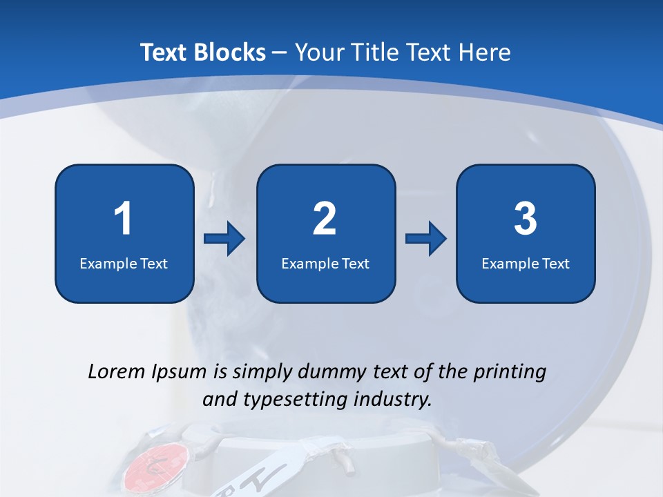Genetic Chemistry Tube PowerPoint Template
