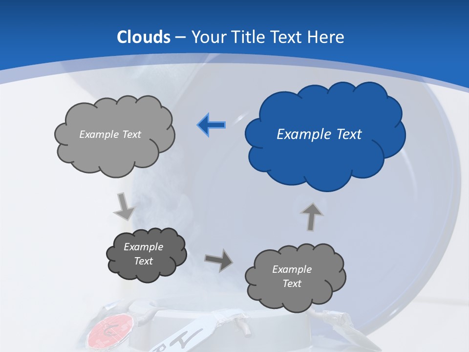 Genetic Chemistry Tube PowerPoint Template