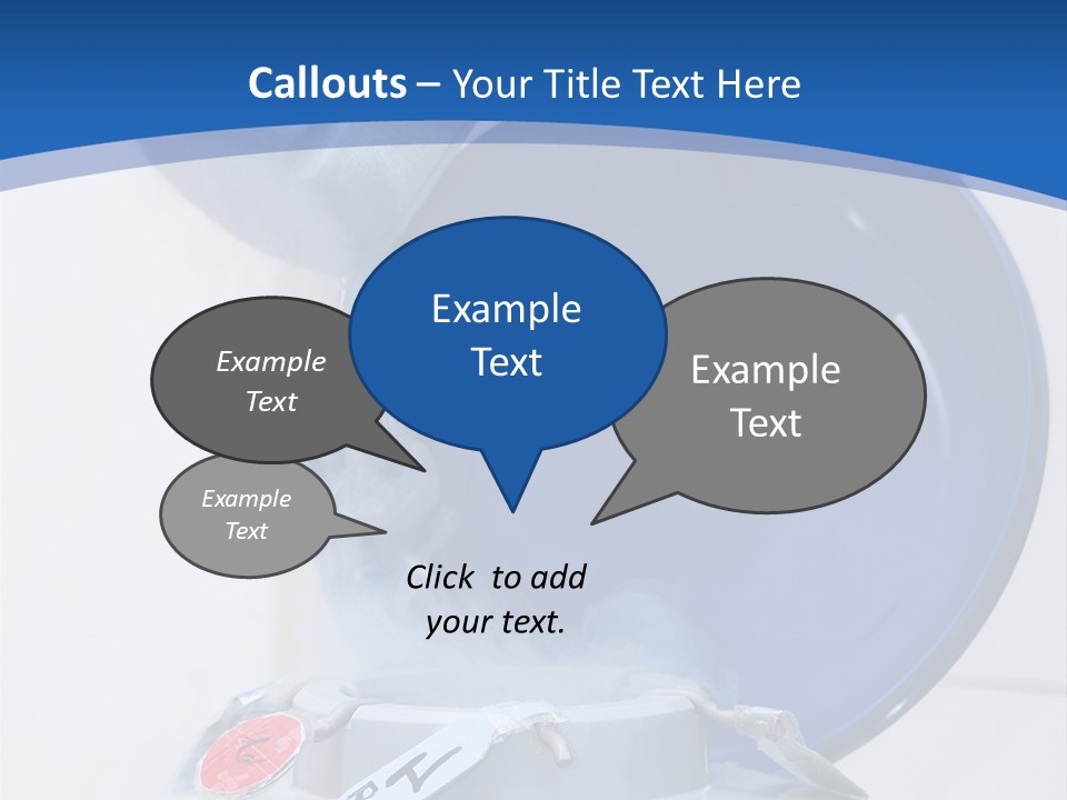 Genetic Chemistry Tube PowerPoint Template