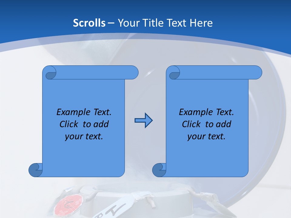 Genetic Chemistry Tube PowerPoint Template
