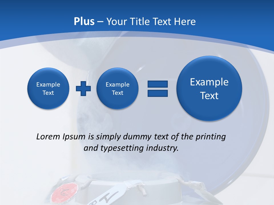 Genetic Chemistry Tube PowerPoint Template