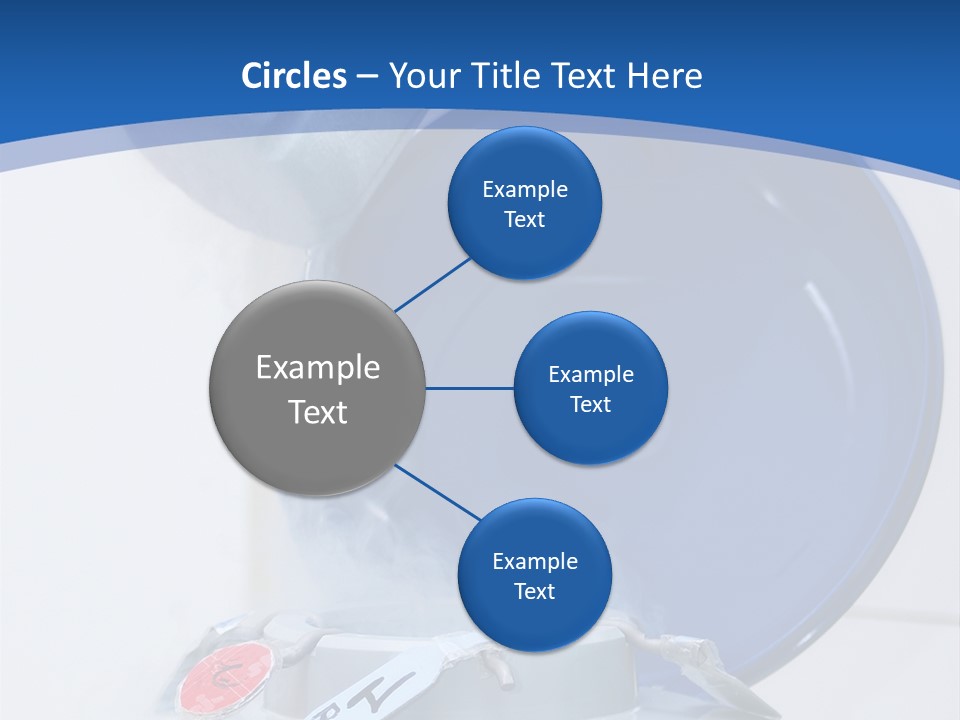 Genetic Chemistry Tube PowerPoint Template