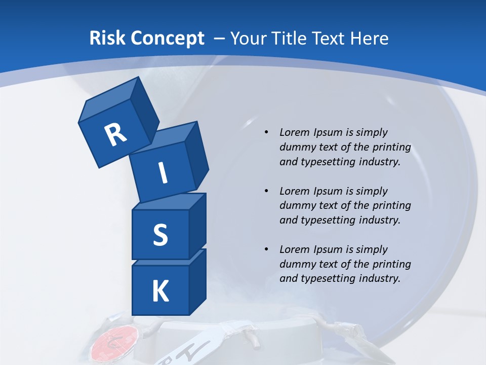 Genetic Chemistry Tube PowerPoint Template