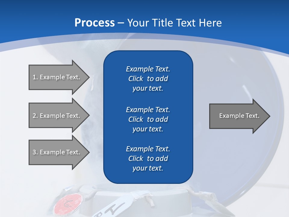 Genetic Chemistry Tube PowerPoint Template