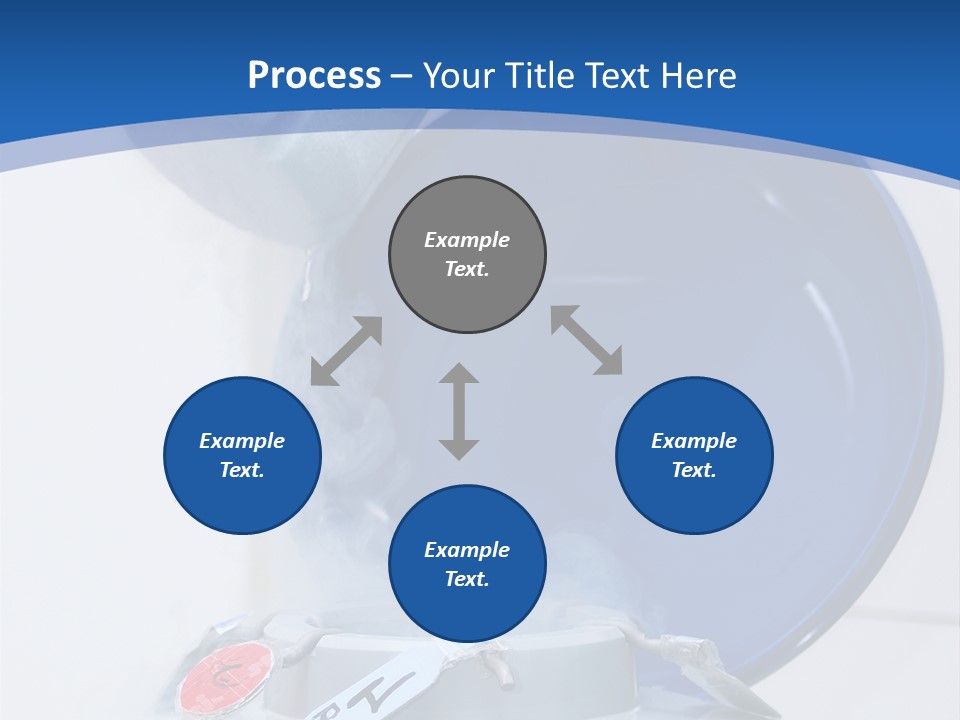 Genetic Chemistry Tube PowerPoint Template