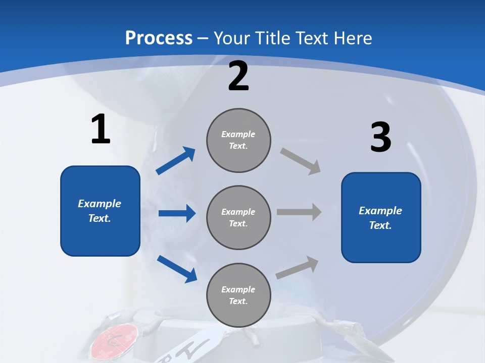 Genetic Chemistry Tube PowerPoint Template