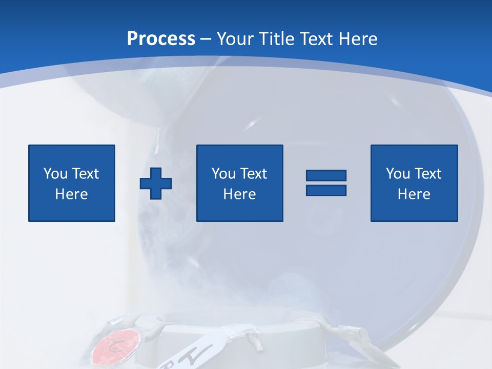 Genetic Chemistry Tube PowerPoint Template