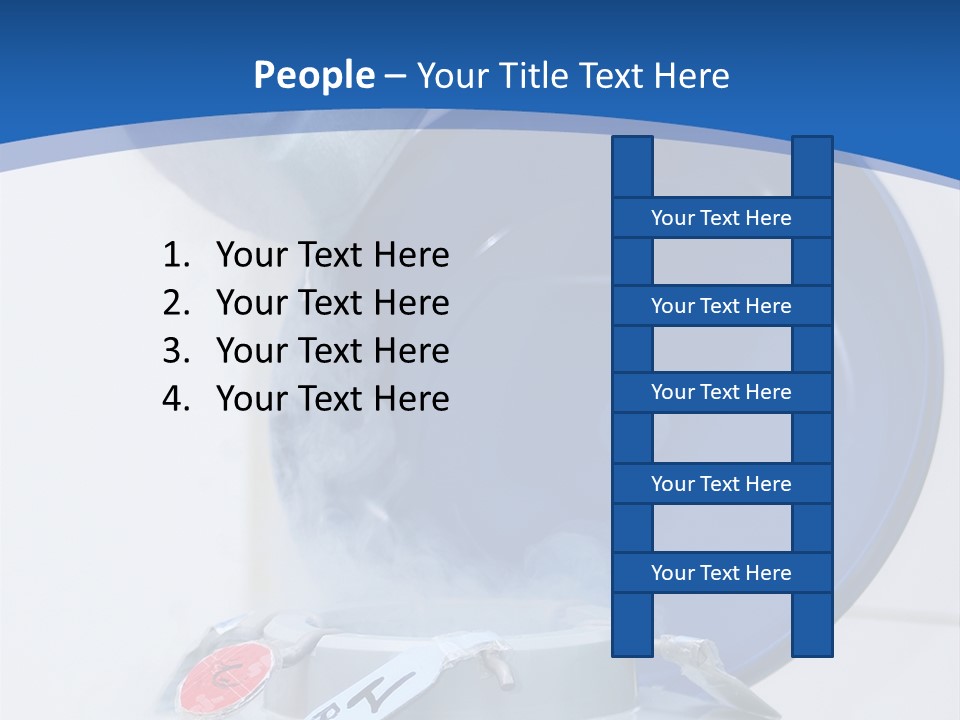 Genetic Chemistry Tube PowerPoint Template