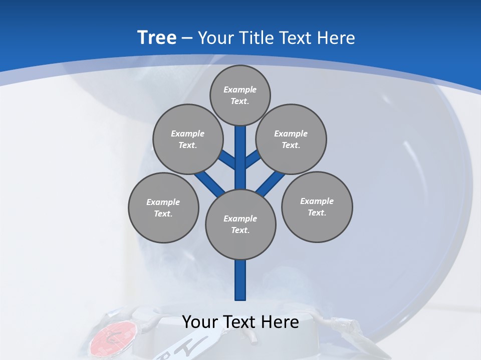 Genetic Chemistry Tube PowerPoint Template