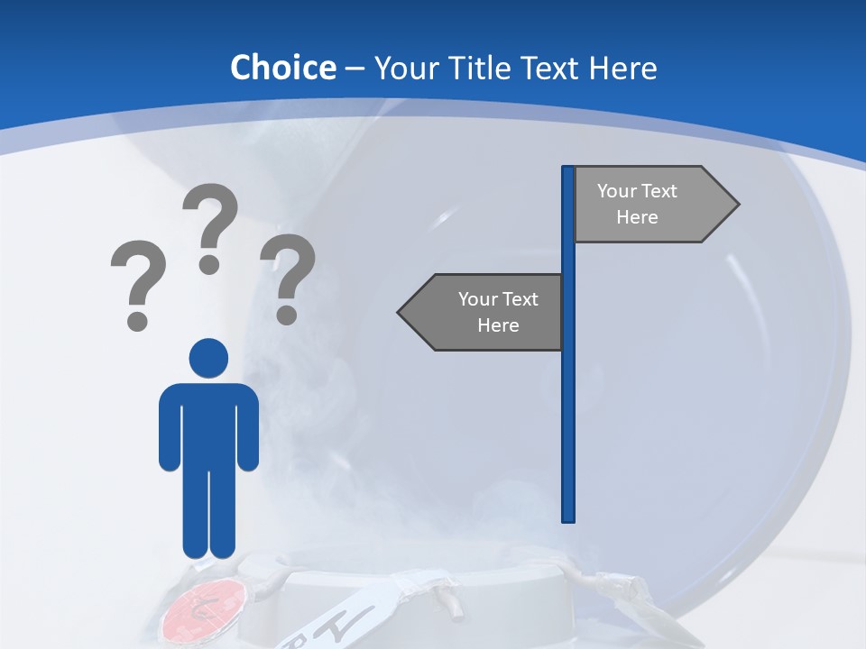 Genetic Chemistry Tube PowerPoint Template