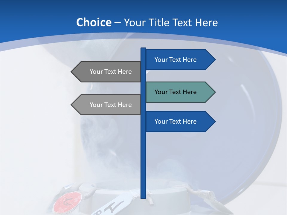 Genetic Chemistry Tube PowerPoint Template