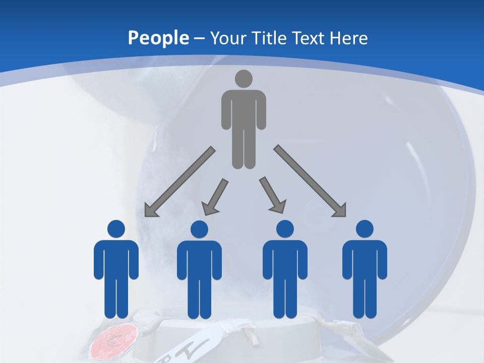 Genetic Chemistry Tube PowerPoint Template