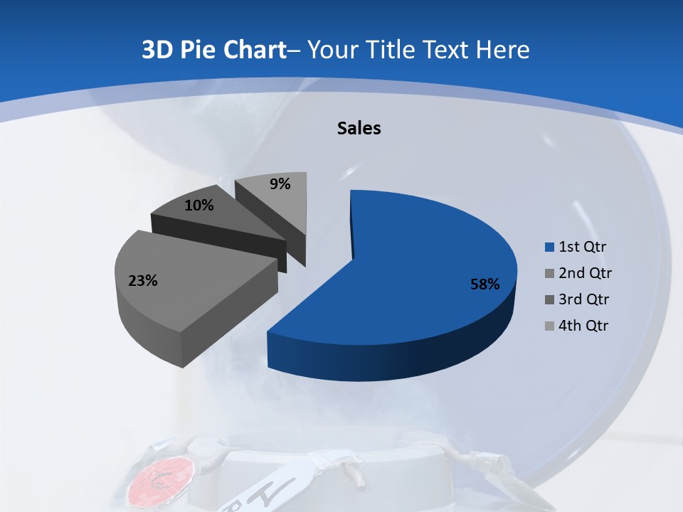Genetic Chemistry Tube PowerPoint Template