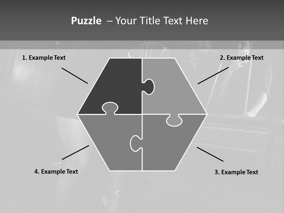 Caucasian Bar Vertical PowerPoint Template