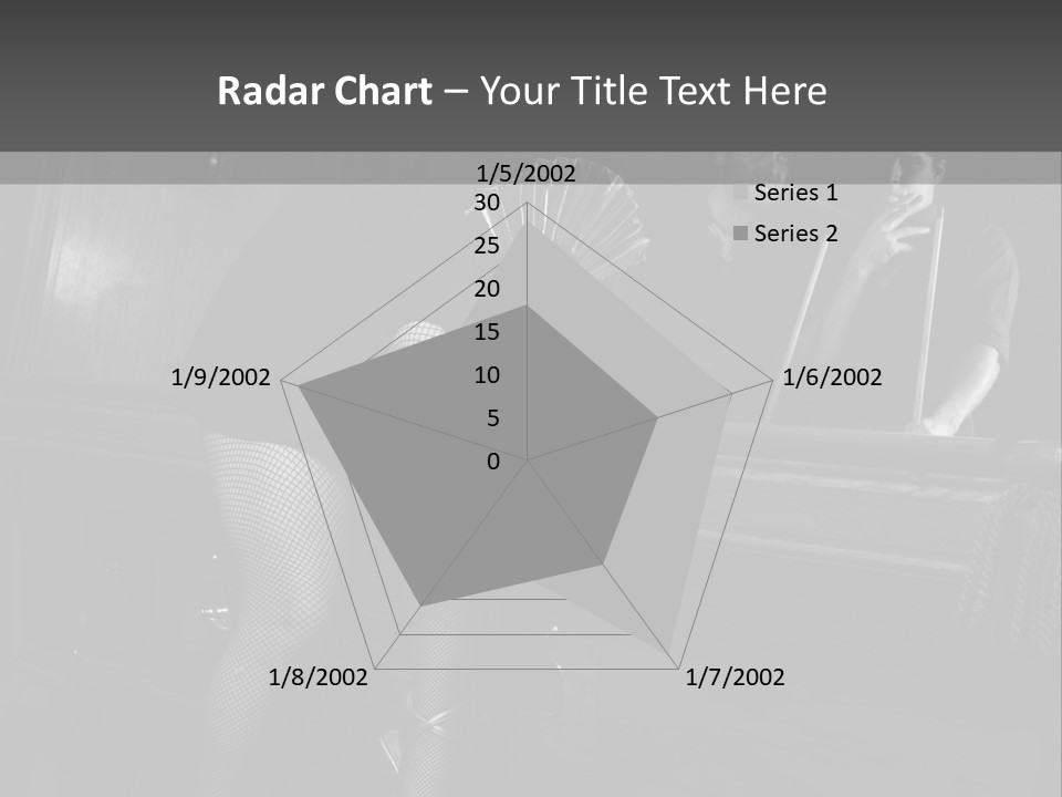 Caucasian Bar Vertical PowerPoint Template
