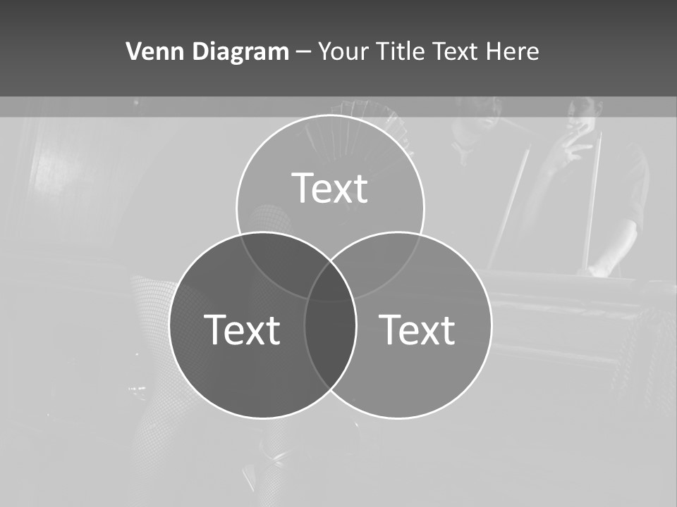 Caucasian Bar Vertical PowerPoint Template