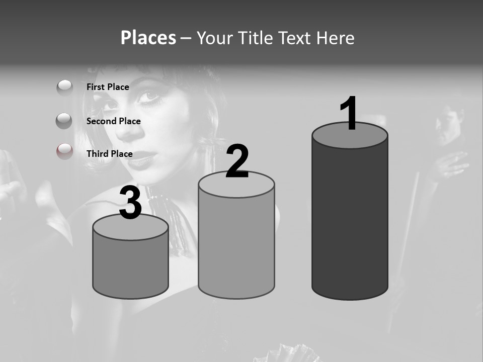 Retro Lounge Photograph PowerPoint Template