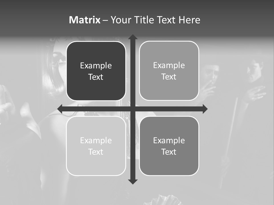 Retro Lounge Photograph PowerPoint Template