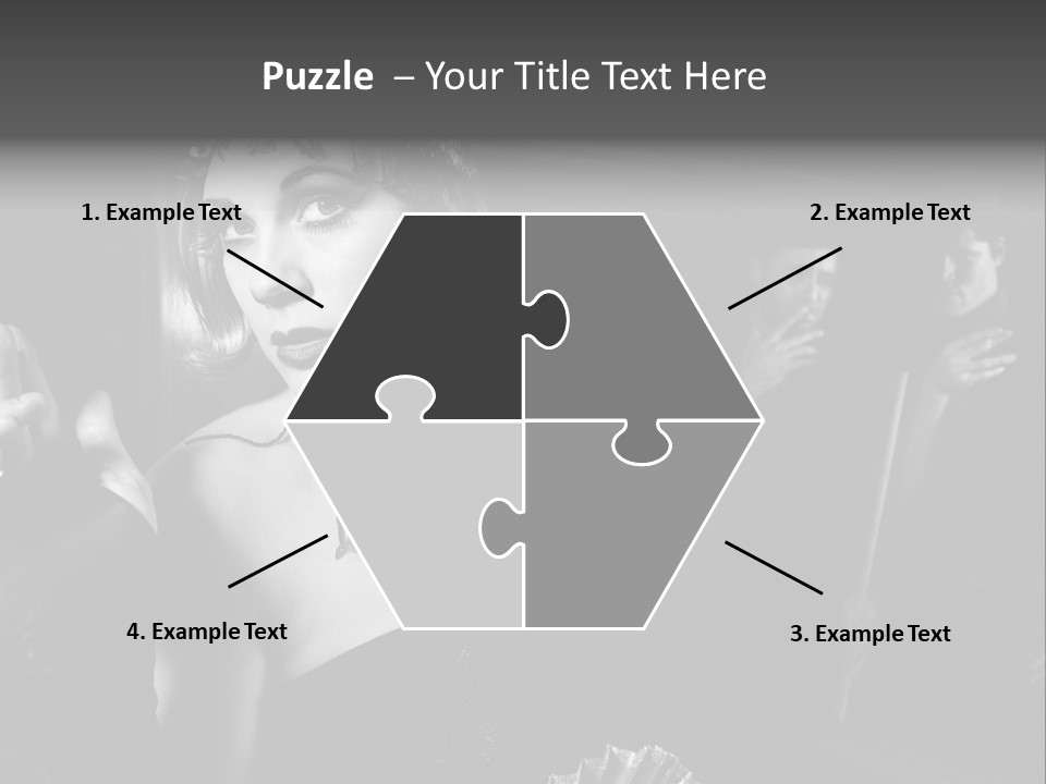 Retro Lounge Photograph PowerPoint Template