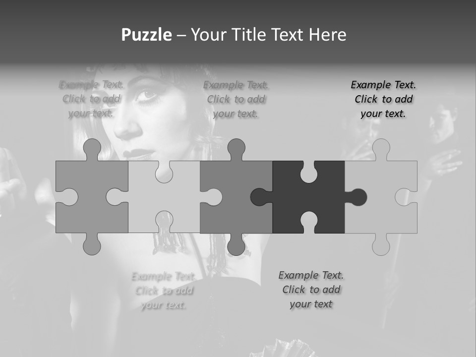 Retro Lounge Photograph PowerPoint Template