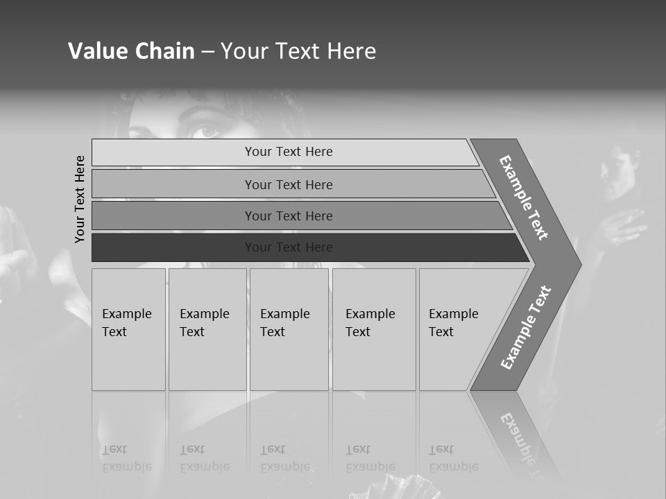 Retro Lounge Photograph PowerPoint Template