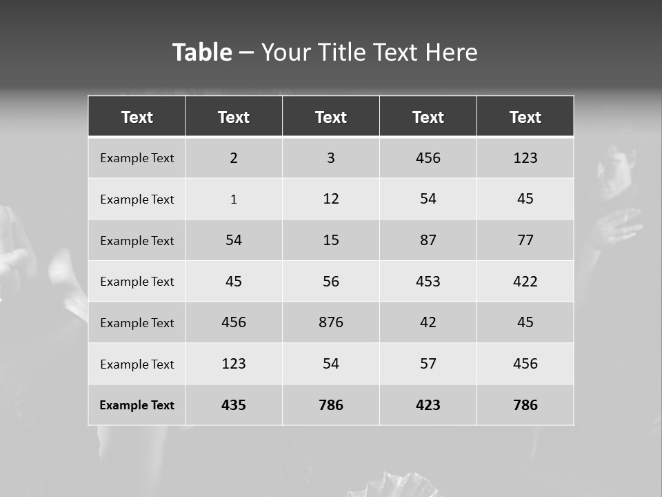 Retro Lounge Photograph PowerPoint Template