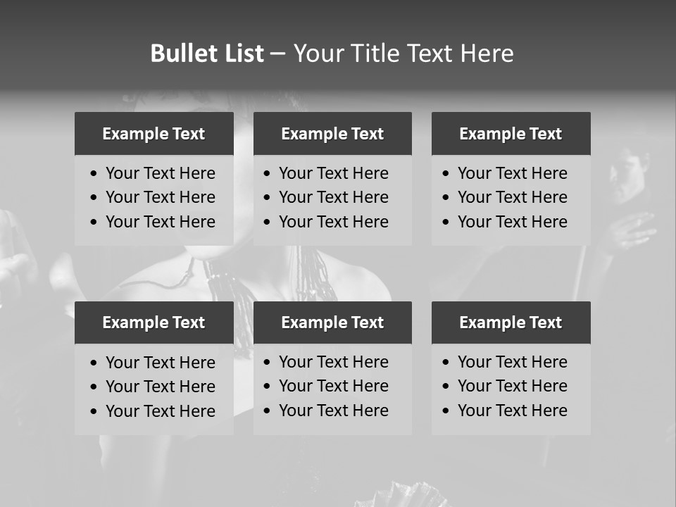 Retro Lounge Photograph PowerPoint Template