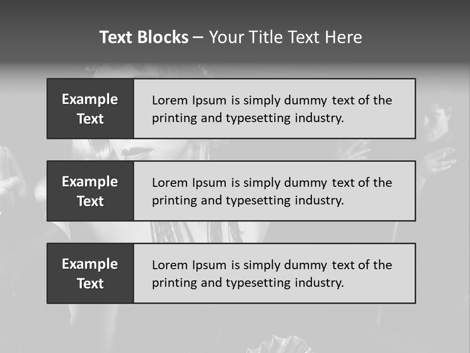 Retro Lounge Photograph PowerPoint Template