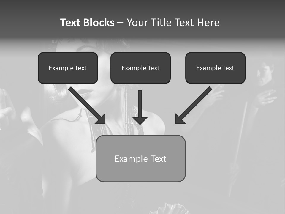 Retro Lounge Photograph PowerPoint Template
