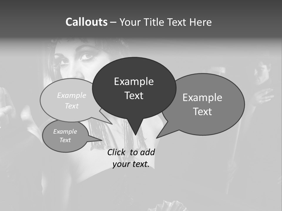 Retro Lounge Photograph PowerPoint Template