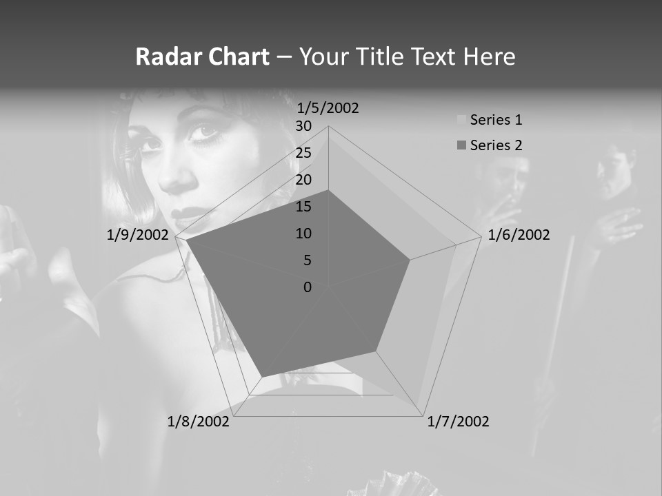Retro Lounge Photograph PowerPoint Template