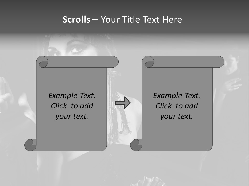 Retro Lounge Photograph PowerPoint Template
