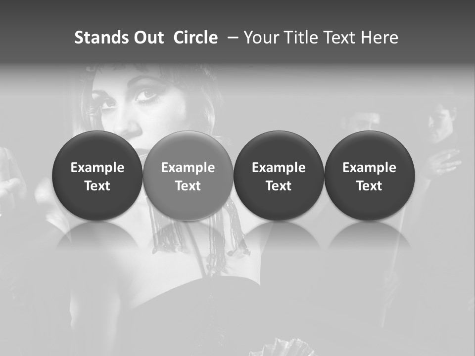 Retro Lounge Photograph PowerPoint Template