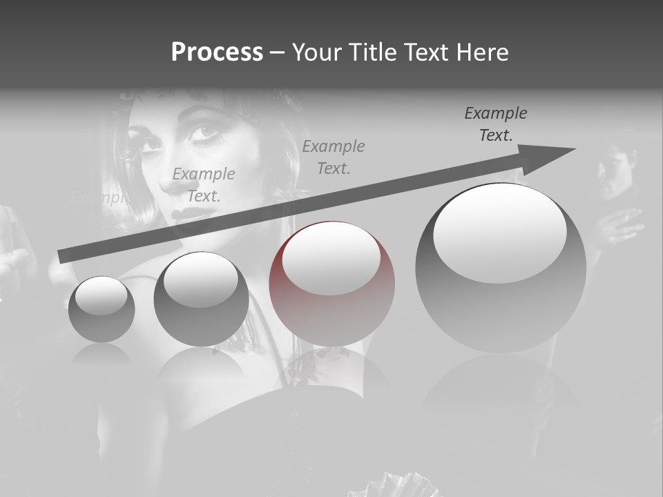 Retro Lounge Photograph PowerPoint Template