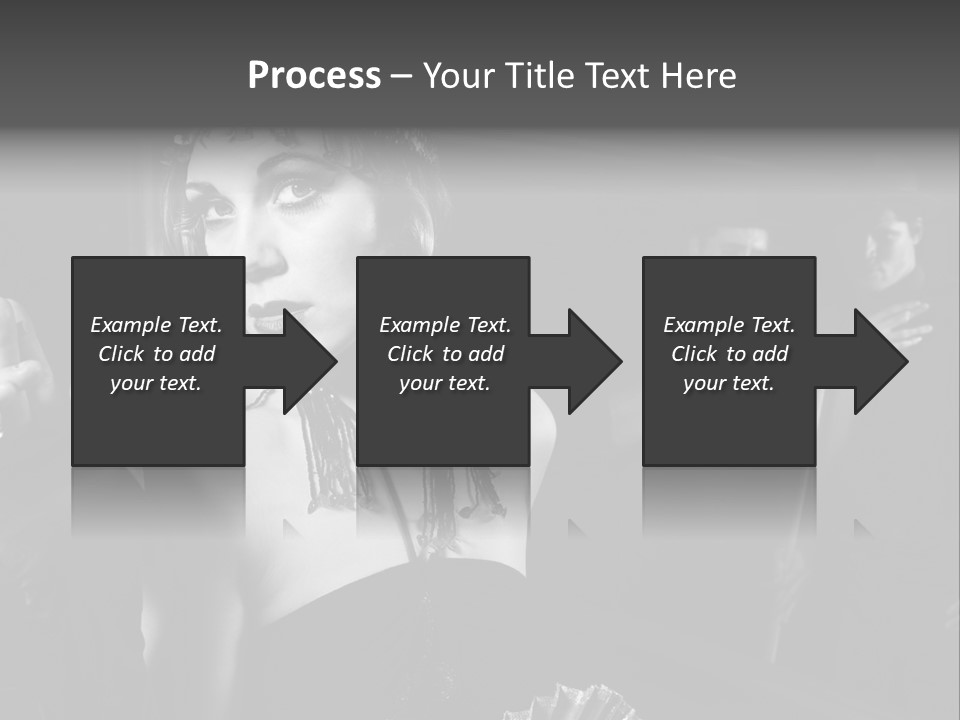 Retro Lounge Photograph PowerPoint Template