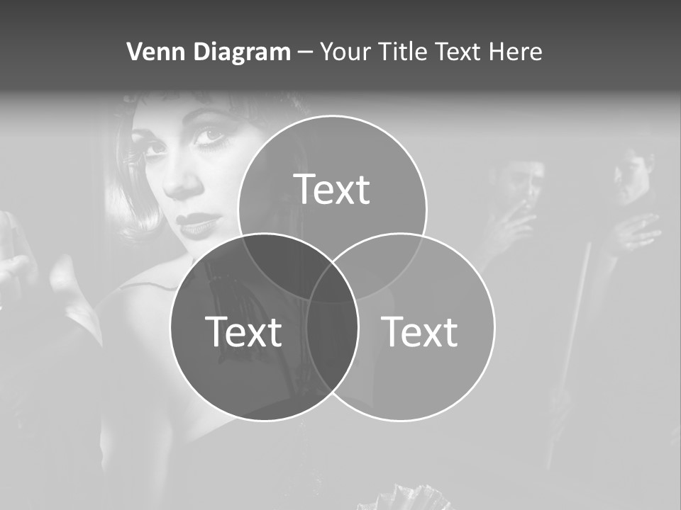 Retro Lounge Photograph PowerPoint Template