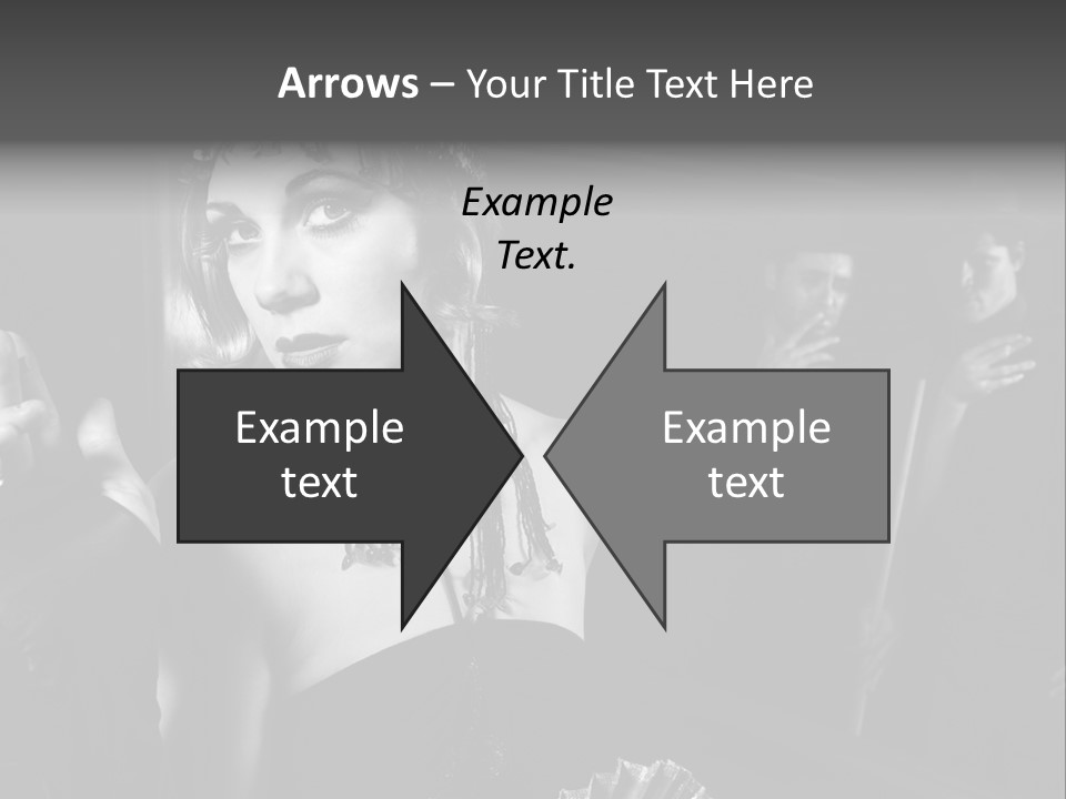 Retro Lounge Photograph PowerPoint Template