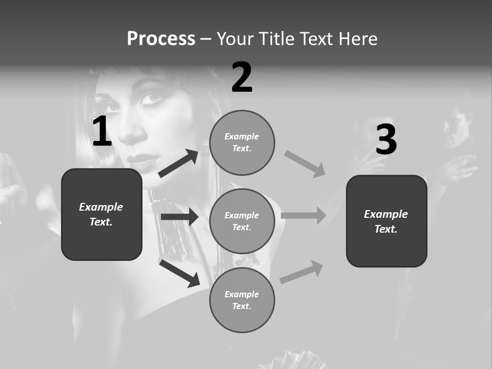 Retro Lounge Photograph PowerPoint Template