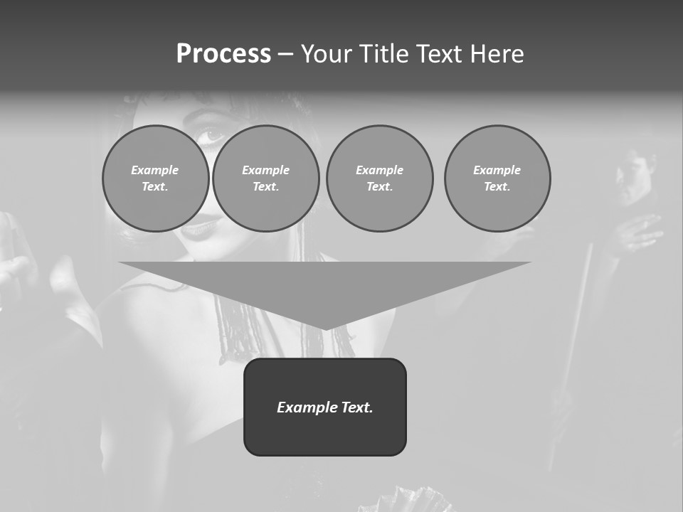 Retro Lounge Photograph PowerPoint Template