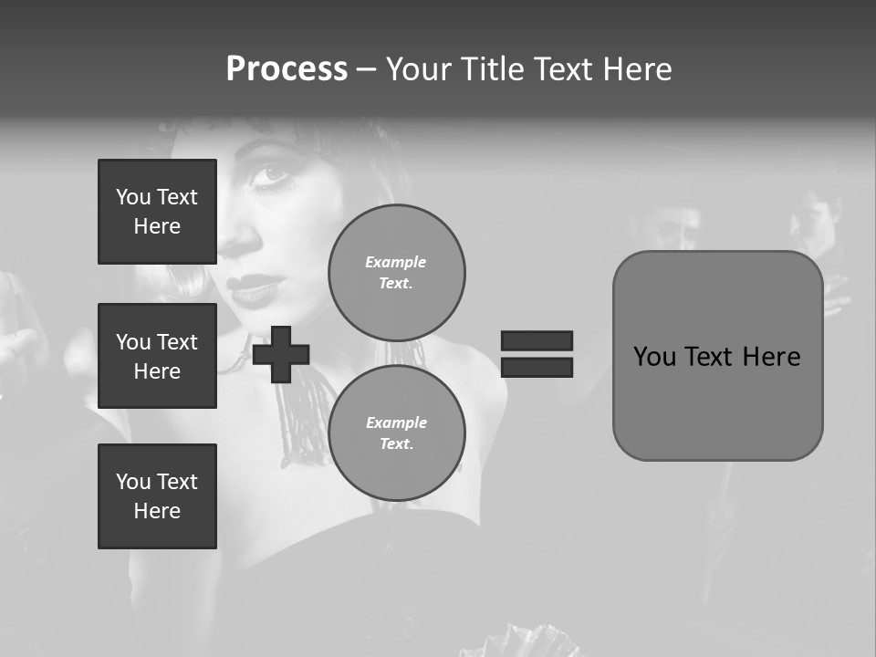 Retro Lounge Photograph PowerPoint Template