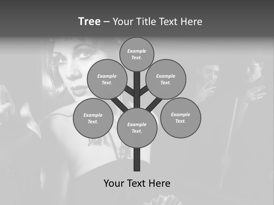 Retro Lounge Photograph PowerPoint Template