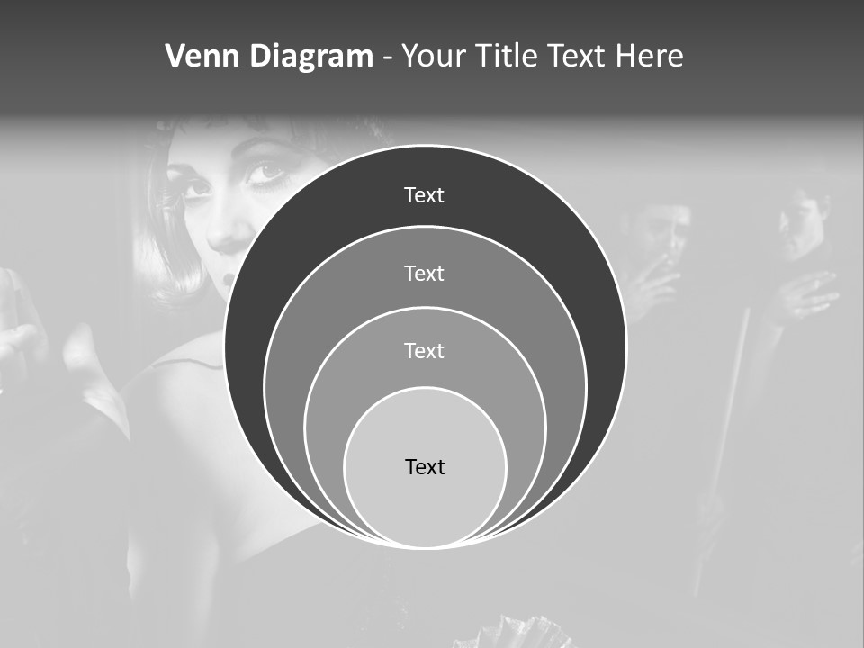 Retro Lounge Photograph PowerPoint Template