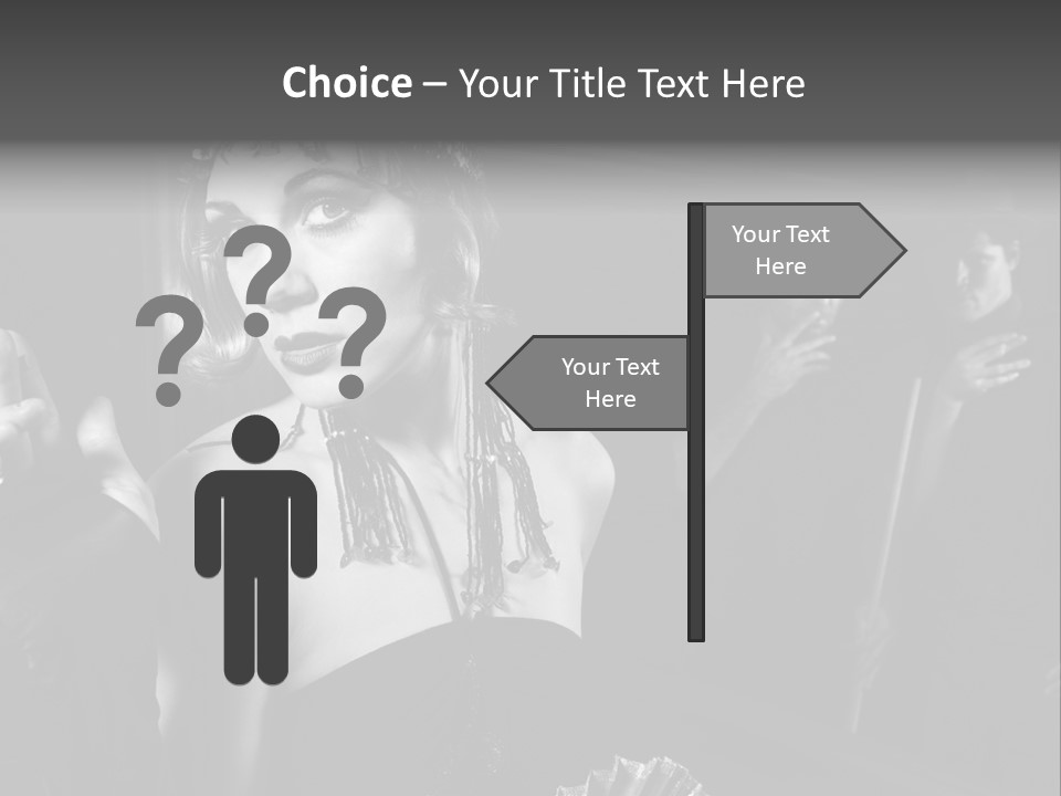 Retro Lounge Photograph PowerPoint Template