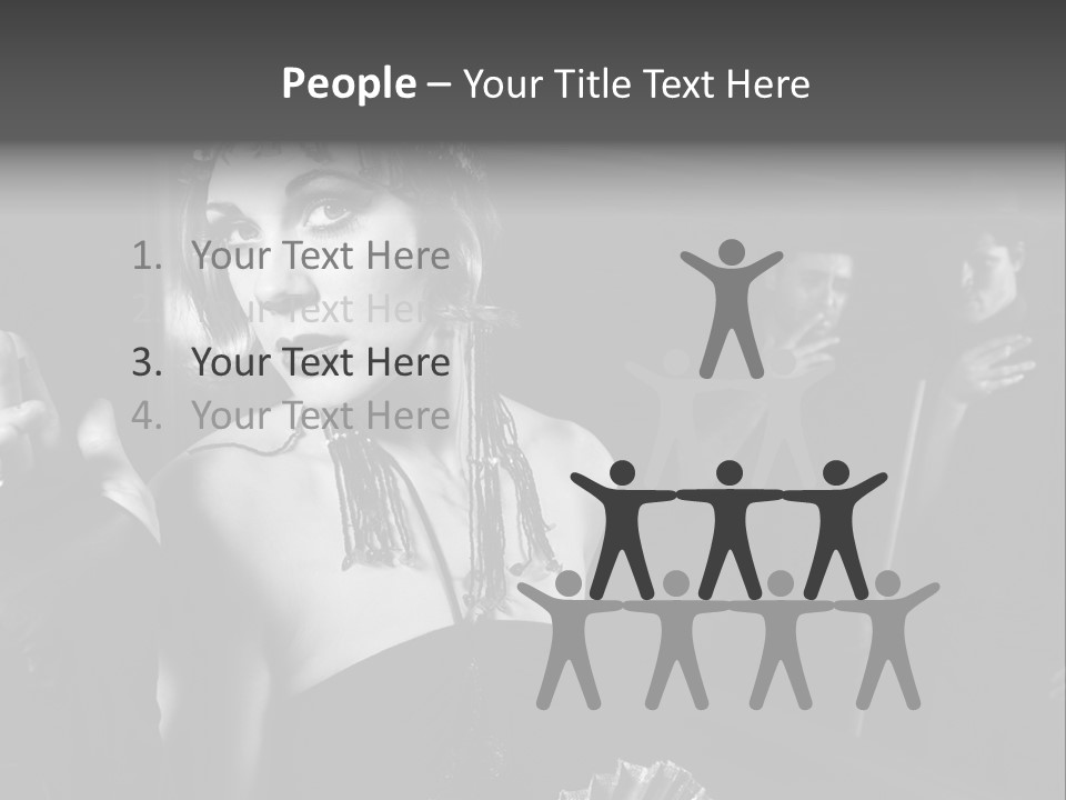 Retro Lounge Photograph PowerPoint Template