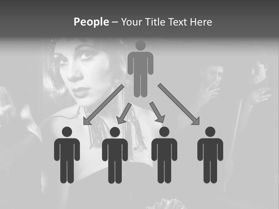 Retro Lounge Photograph PowerPoint Template