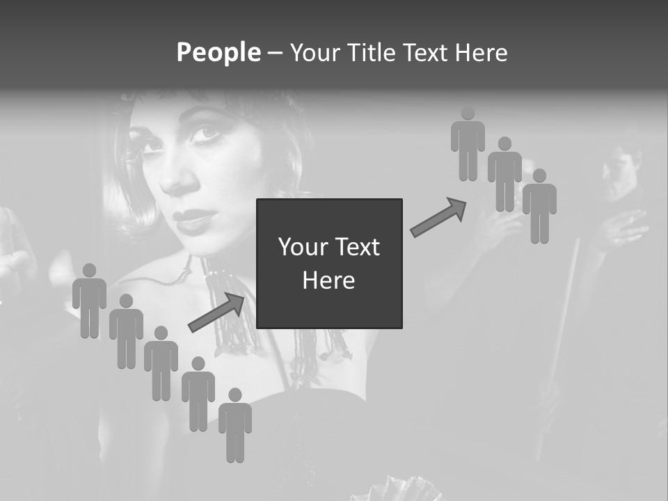 Retro Lounge Photograph PowerPoint Template