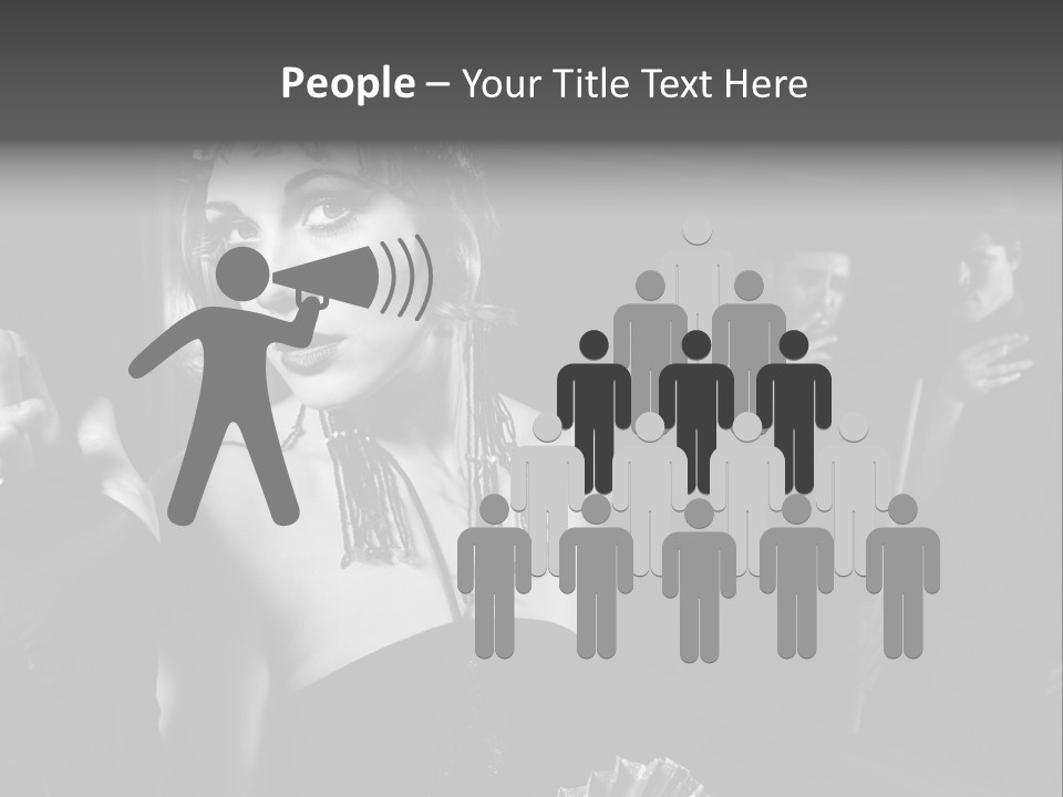 Retro Lounge Photograph PowerPoint Template