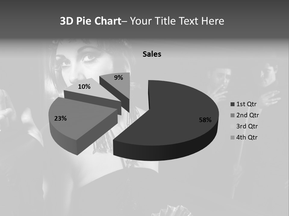 Retro Lounge Photograph PowerPoint Template