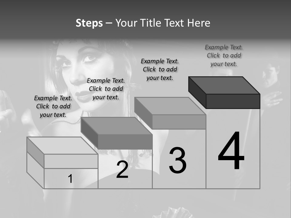 Retro Lounge Photograph PowerPoint Template