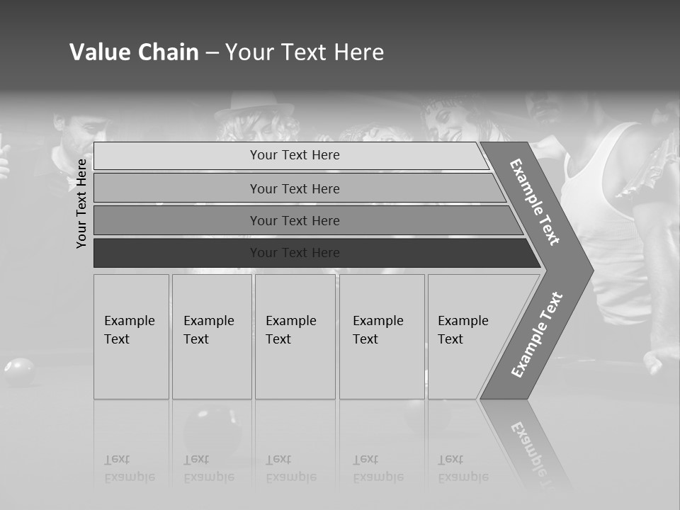 Night Out Recreation Horizontal PowerPoint Template